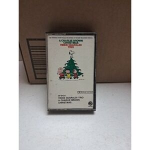 A CHARLIE BROWN CHRISTMAS Cassette Vince Guaraldi Trio Gently Used Fantasy Music